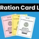 up ration card list